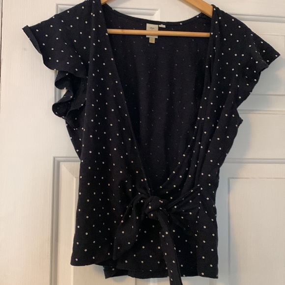 Anthropologie wrap top size 8 - Picture 2 of 5